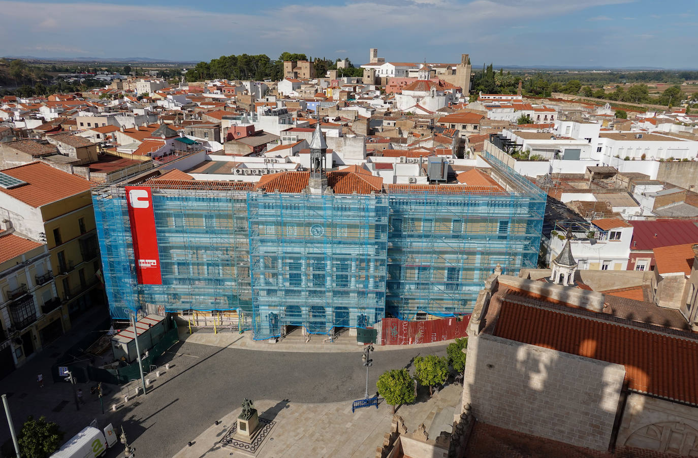 Fotos: La torre de la Catedral de Badajoz se podrá visitar a inicios del próximo año