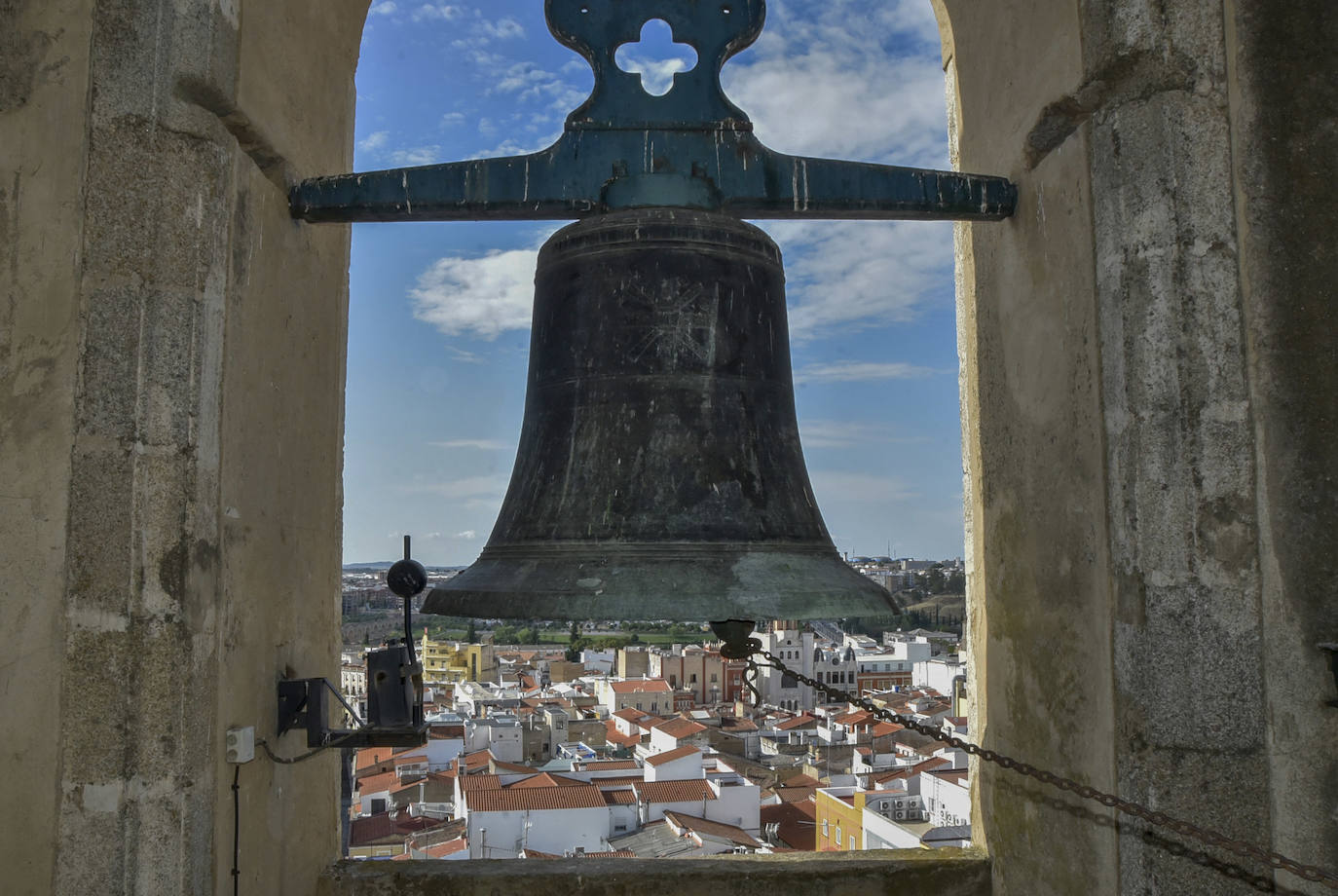 Fotos: La torre de la Catedral de Badajoz se podrá visitar a inicios del próximo año