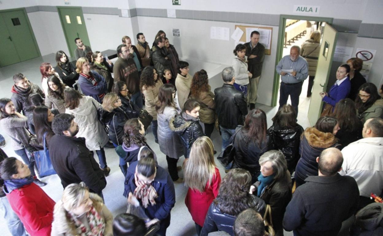 Imagen de archivo de unas oposiciones del SES. 