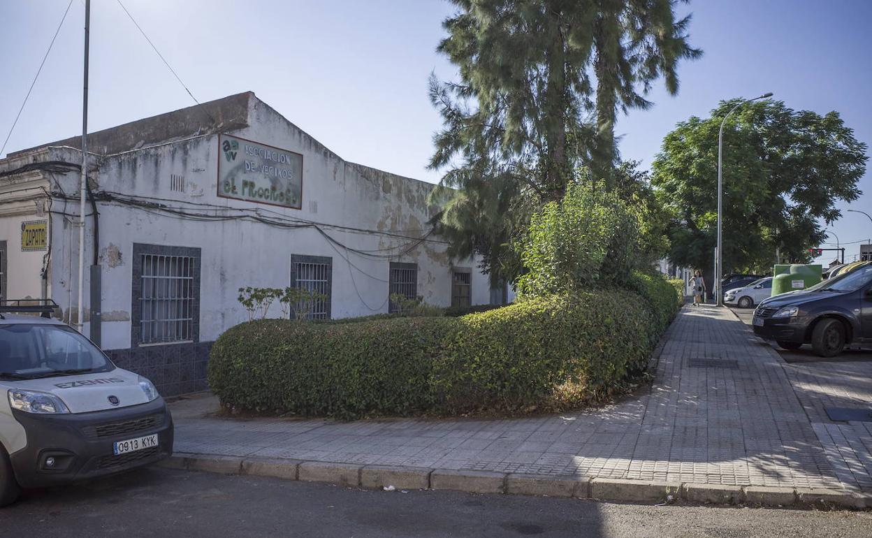 Edificio de Padre Tacoronte donde el Ayuntamiento construirá un centro social. 