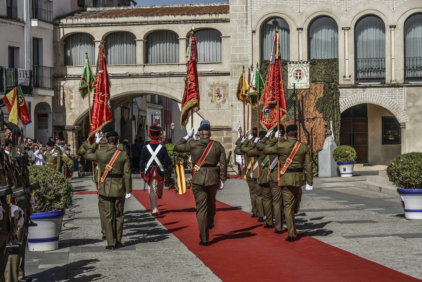 Fotos: La jura de bandera civil en Badajoz, en imágenes