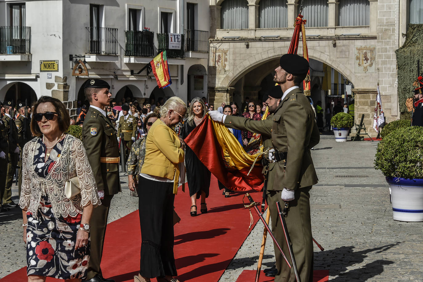 Fotos: La jura de bandera civil en Badajoz, en imágenes