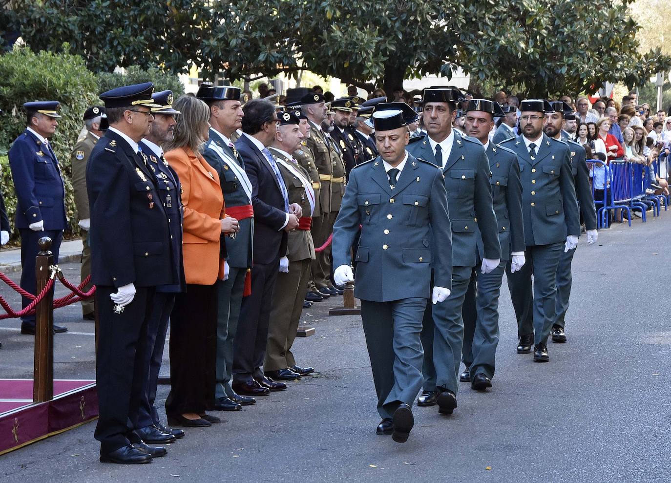 Fotos: Actos de la Guardia Civil en Badajoz para conmemorar el 12 de octubre