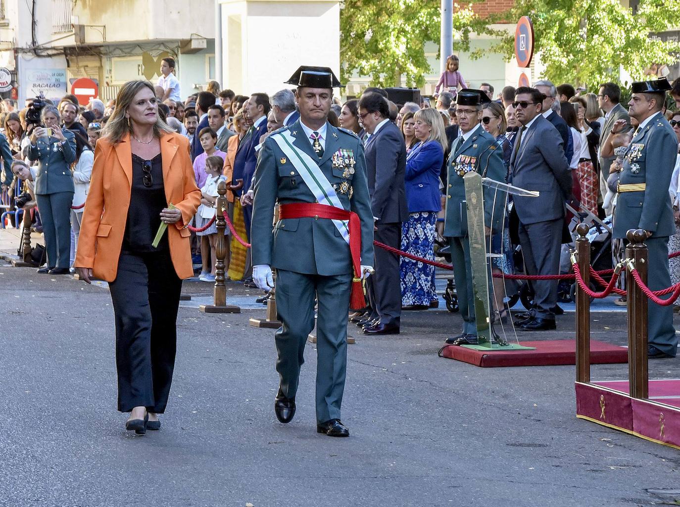 Fotos: Actos de la Guardia Civil en Badajoz para conmemorar el 12 de octubre