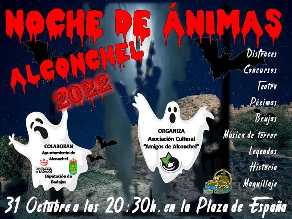 Cartel de Noche de Ánimas 2022. 