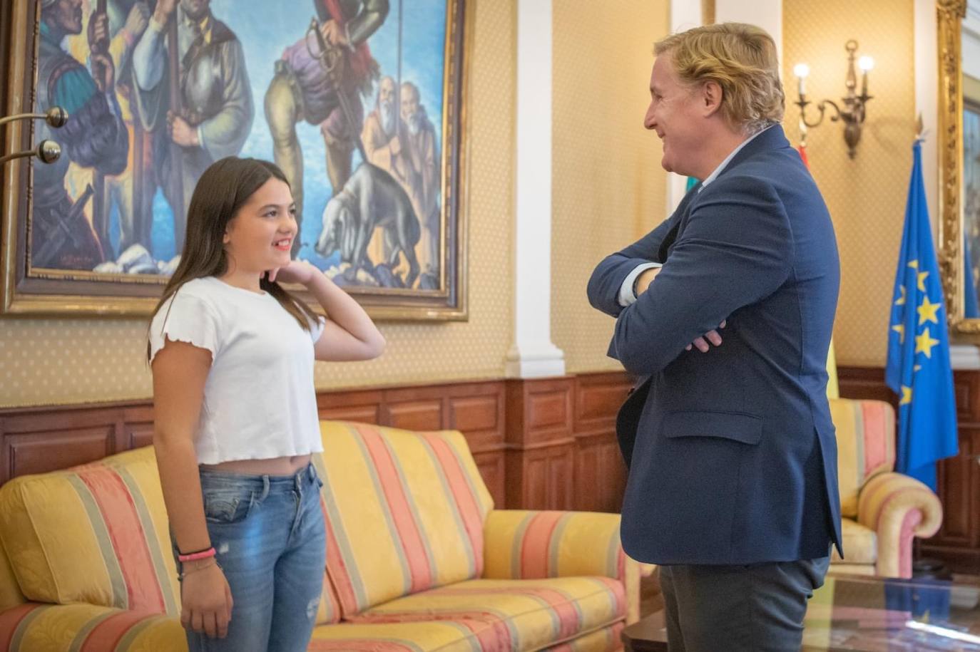 Gragera recibe a Luna Contador.