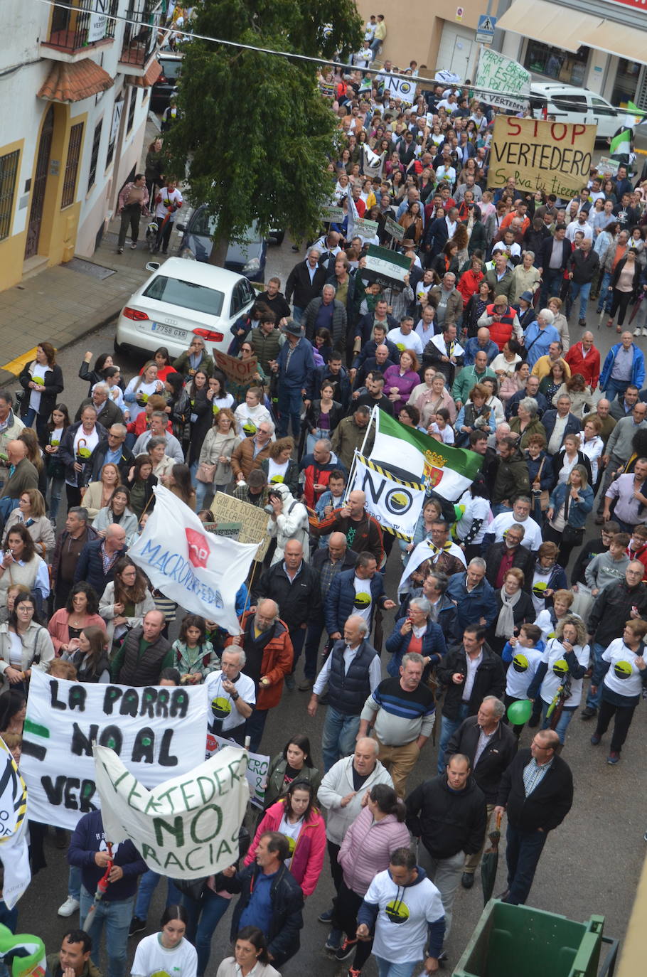 Fotos: Salvatierra grita contra el macrovertedero