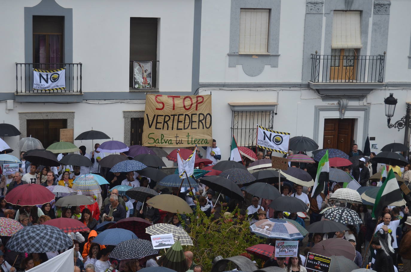 Fotos: Salvatierra grita contra el macrovertedero