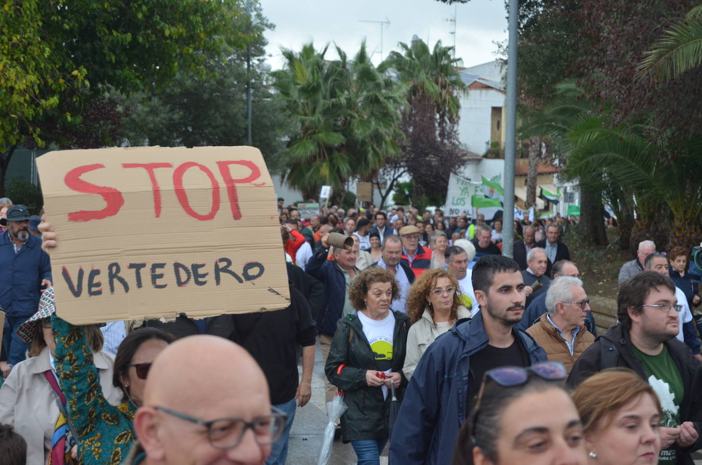 Fotos: Salvatierra grita contra el macrovertedero