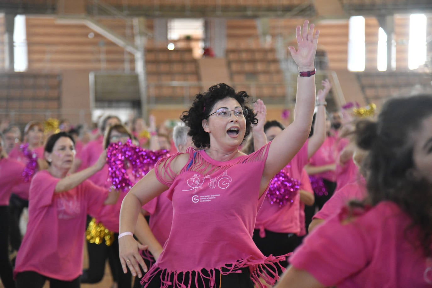 Fotos: Zumba contra el cáncer de mama en Badajoz