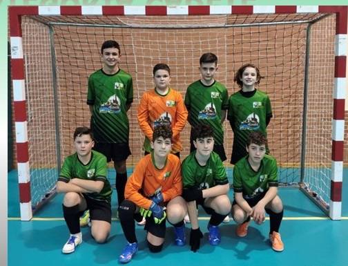 Parte de la plantilla del cadete de la E.M.D. de Alconchel. 