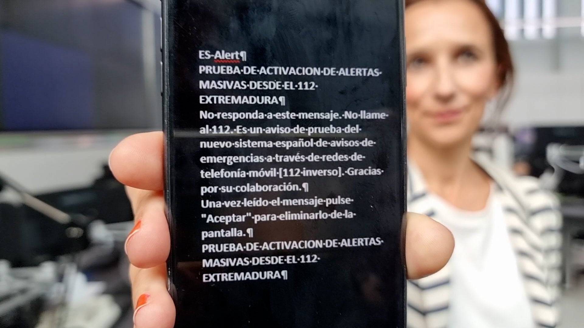 Mérida prueba un sistema de alertas con pitidos y mensaje a los móviles