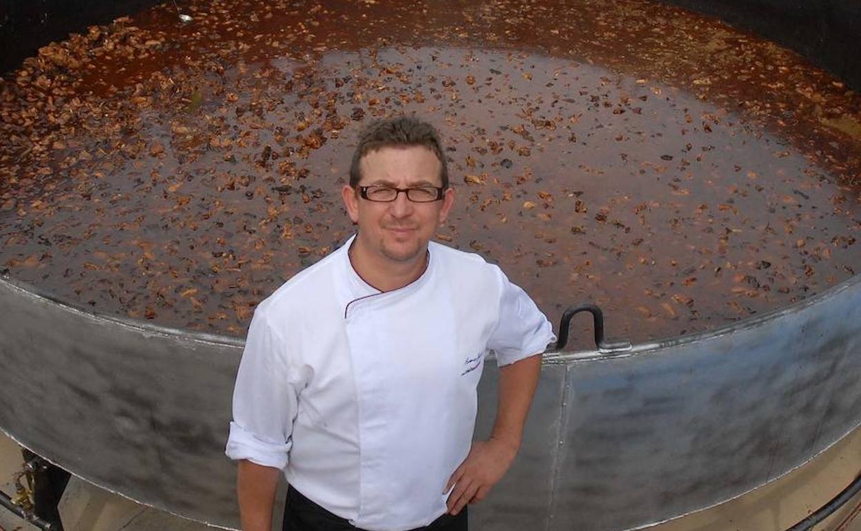 El chef extremeño Antonio Granero preparará el domingo recetas con productos de La Siberia. 