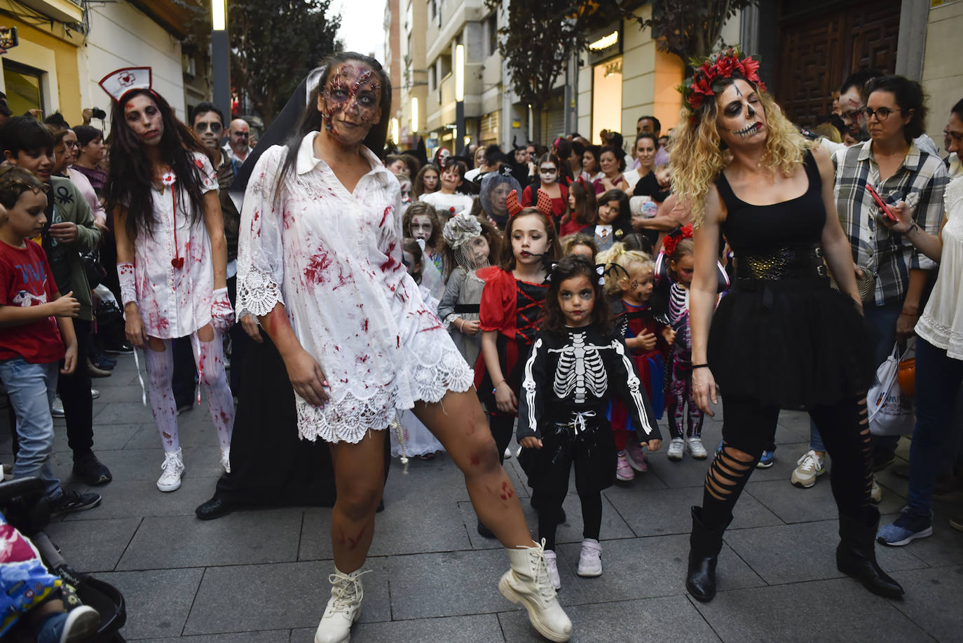 Fotos: El centro de Badajoz, de miedo