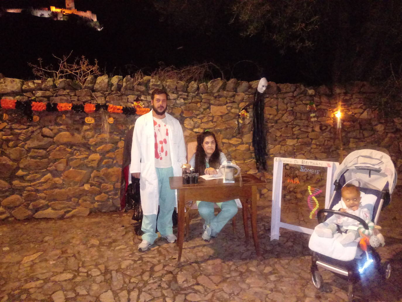 La calle Venero y su entorno acogieron las activiadades de 'Noche de Ánimas' 2022. 