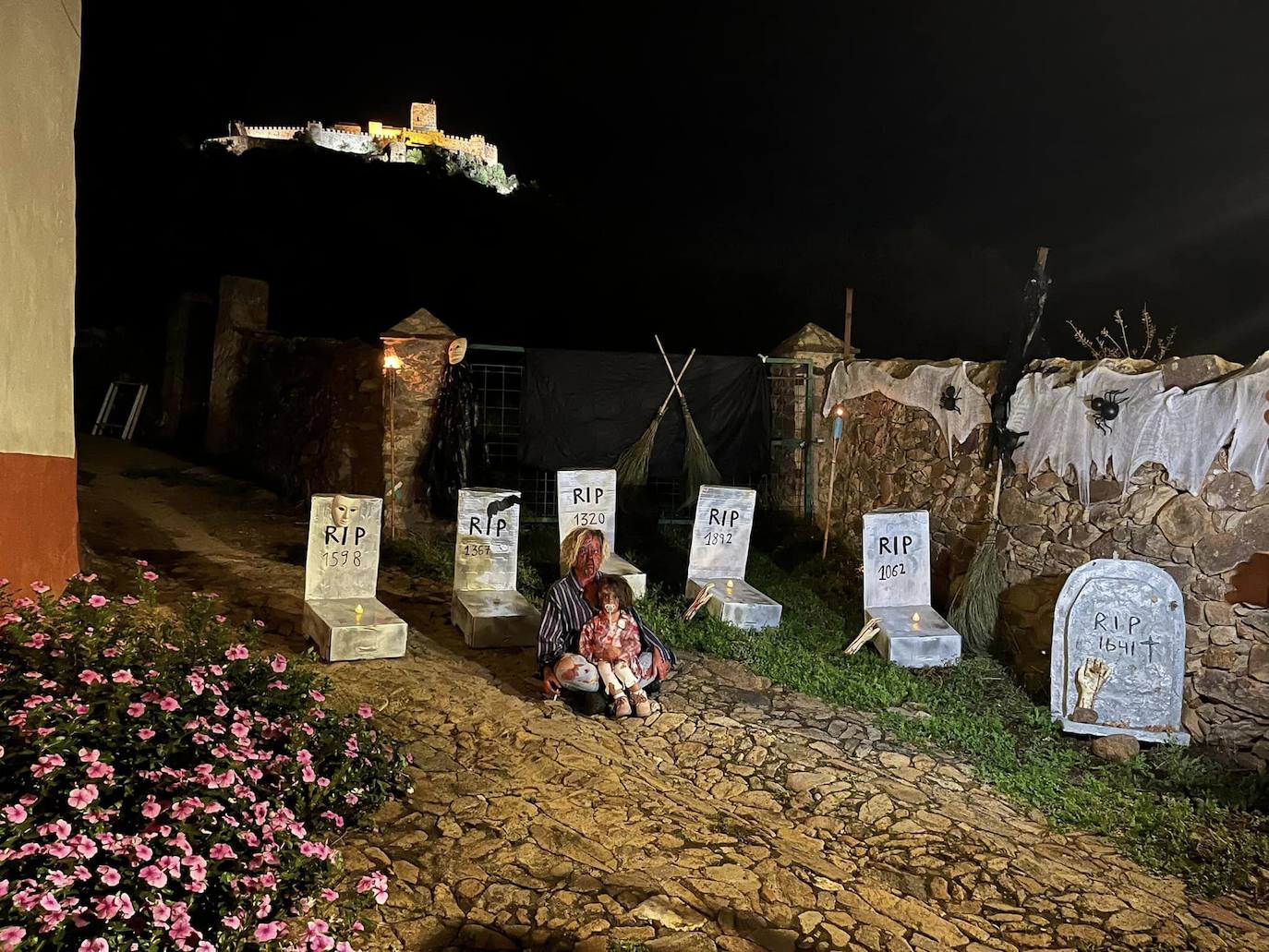 La calle Venero y su entorno acogieron las activiadades de 'Noche de Ánimas' 2022. 