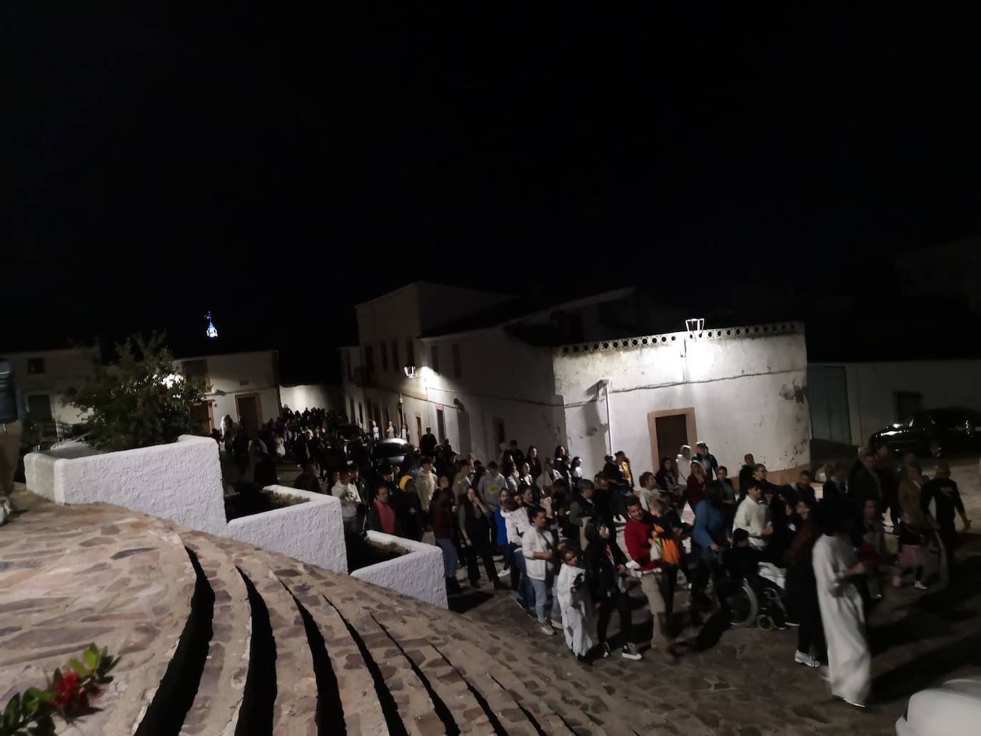 La calle Venero y su entorno acogieron las activiadades de 'Noche de Ánimas' 2022. 