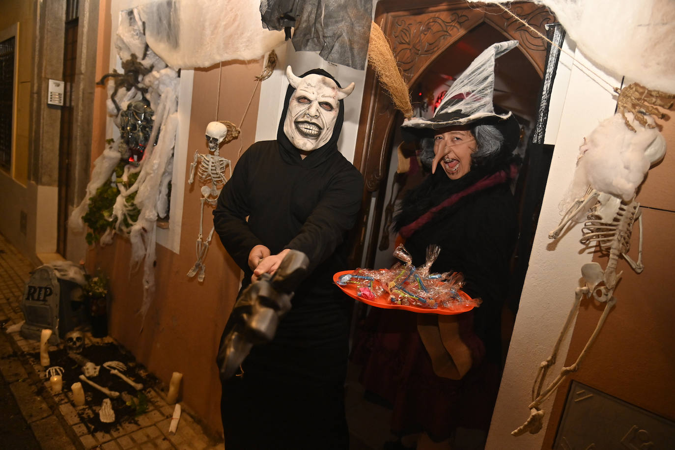 Fotos: El Casco Antiguo de Badajoz da más miedo que nunca