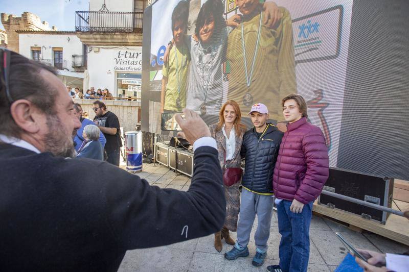 El deportista cacereño Alberto Ginés. 