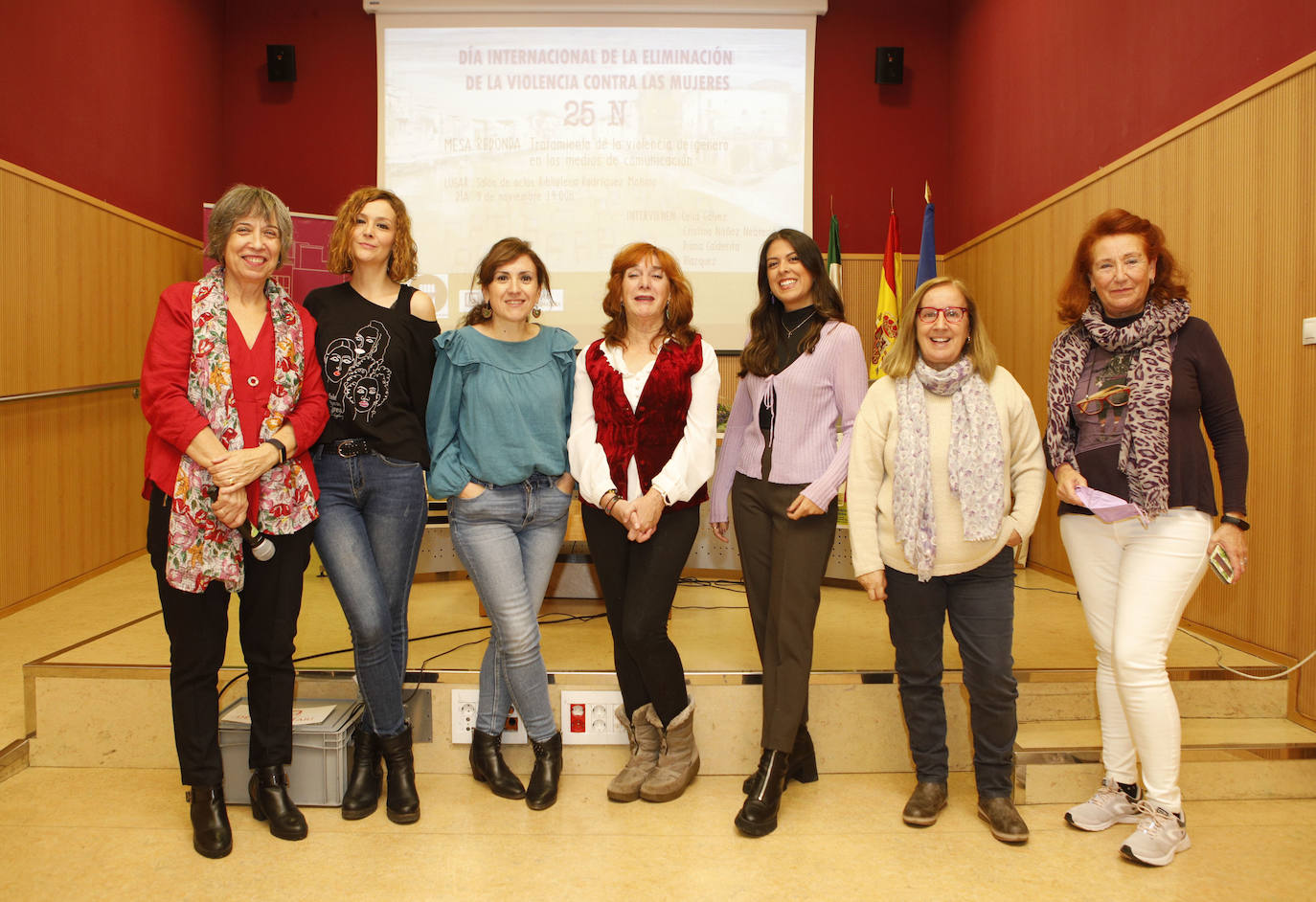 Acto sobre violencia machista y periodismo.