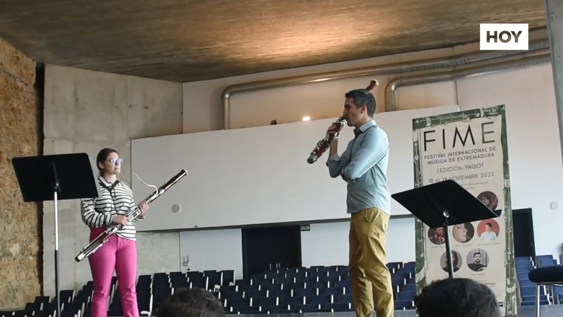 El fagot resuena en Badajoz