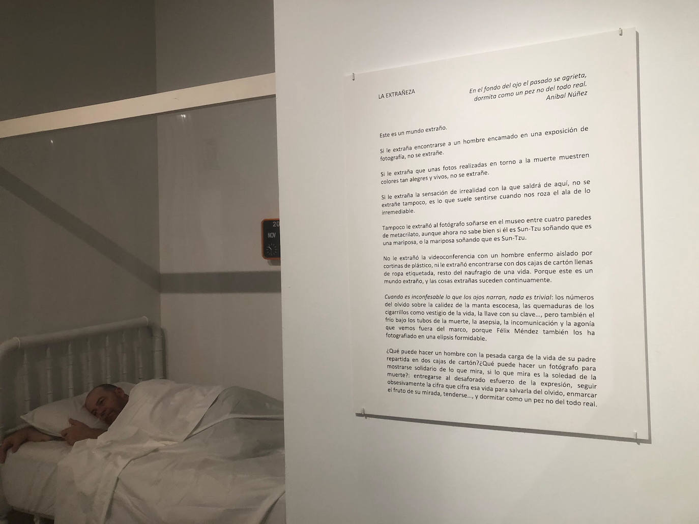 Exposición de Félix Méndez. 