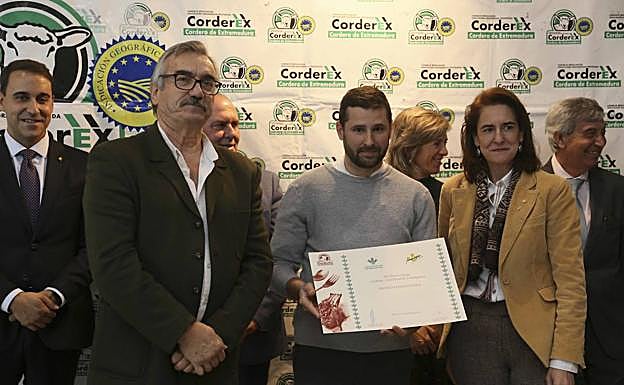 Javier Rebollo, ganador del concurso en la modalidad de colectividades.