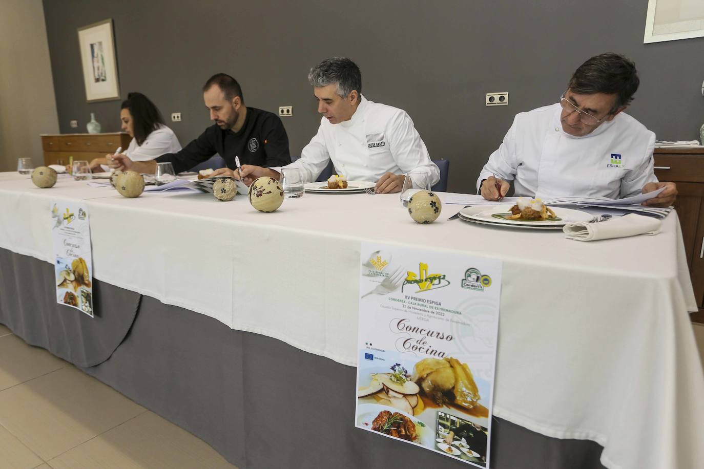 El jurado de los premios. 