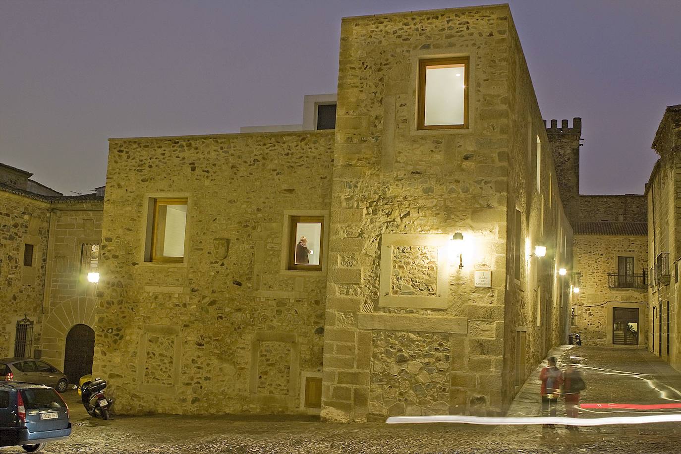 Fachada del Hotel Atrio en San Mateo en 2010.