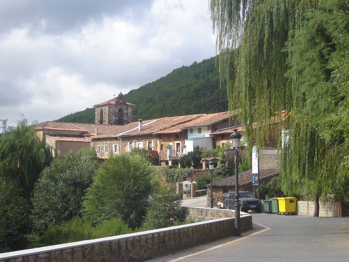 Imagen de Descargamaría, pueblo que ahora tiene 107 vecinos, pero cuando ocurrió el crimen vivían en esta localidad alrededor de 820 personas.