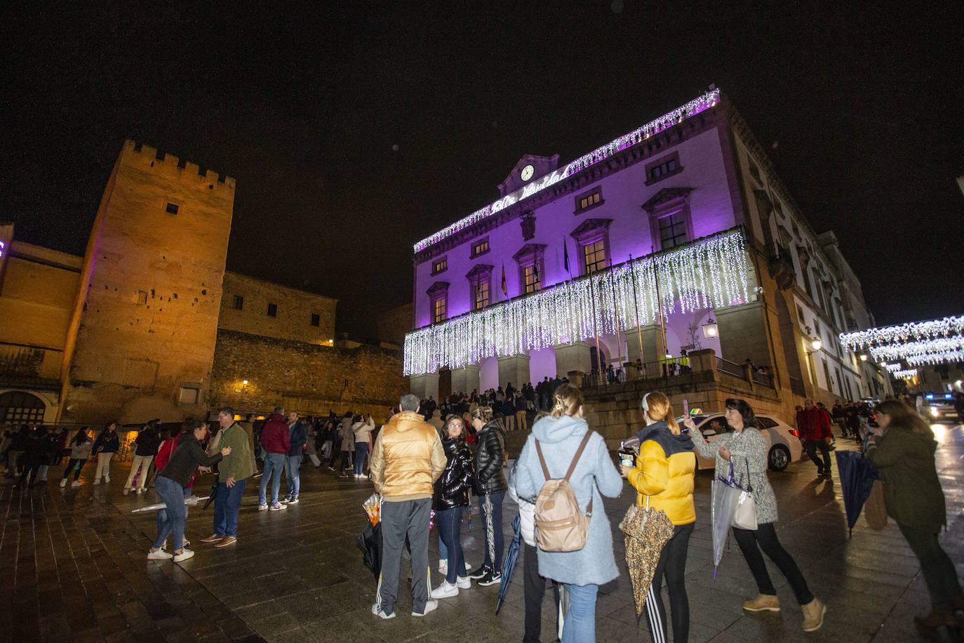 Fotos: Cáceres inaugura 45 días de Navidad