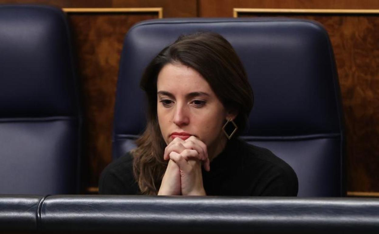 Irene Montero, ministra de Igualdad y número dos de Podemos. 