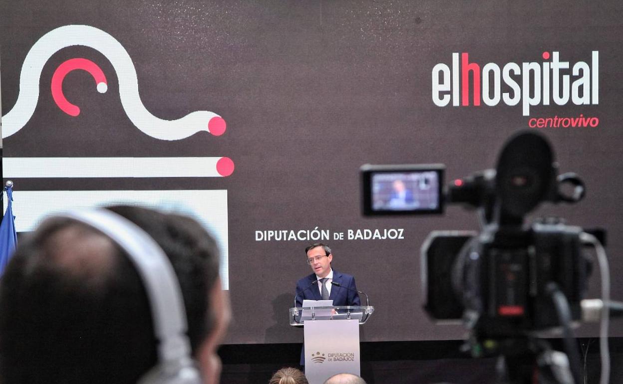 El presidente de la Diputación, Miguel Ángel Gallardo, hace balance de los últimos cuatro años. 