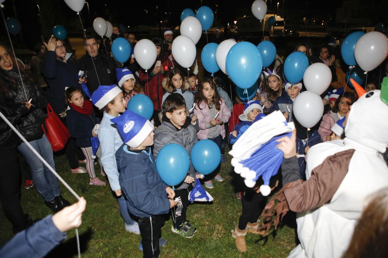 Navidad en el barrio de Montesol en una imagen de archivo. 
