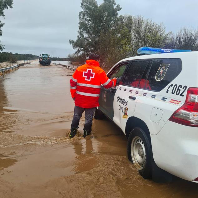 Fotos: Incidencias por la lluvia en Extremadura