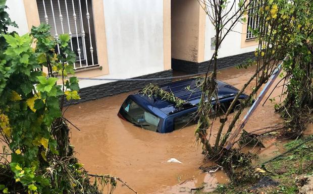 Inundaciones en La Roca: «Había más de diez coches prácticamente flotando»