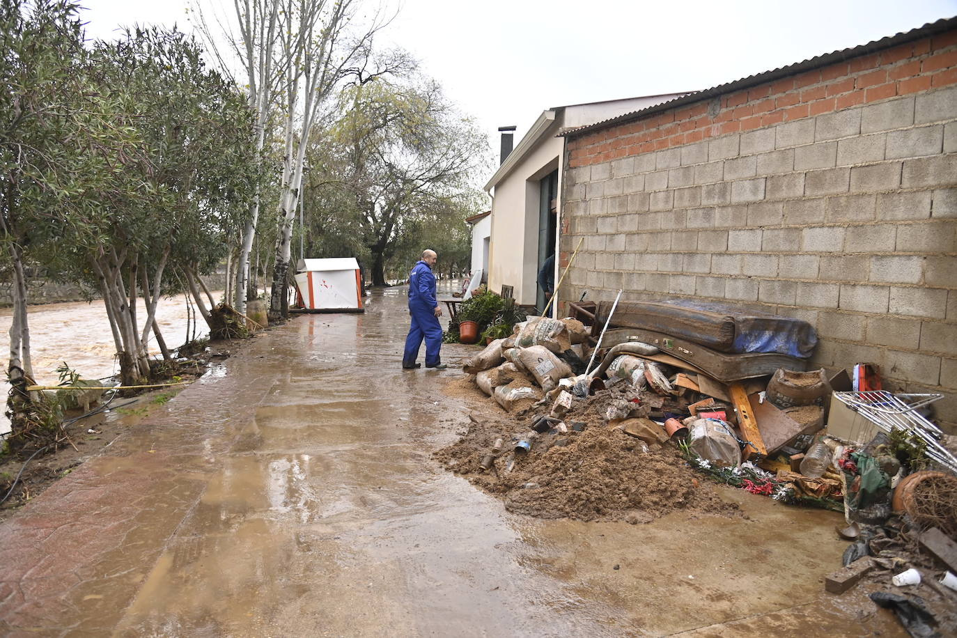 Fotos: Así ha quedado La Roca de la Sierra tras las inundaciones