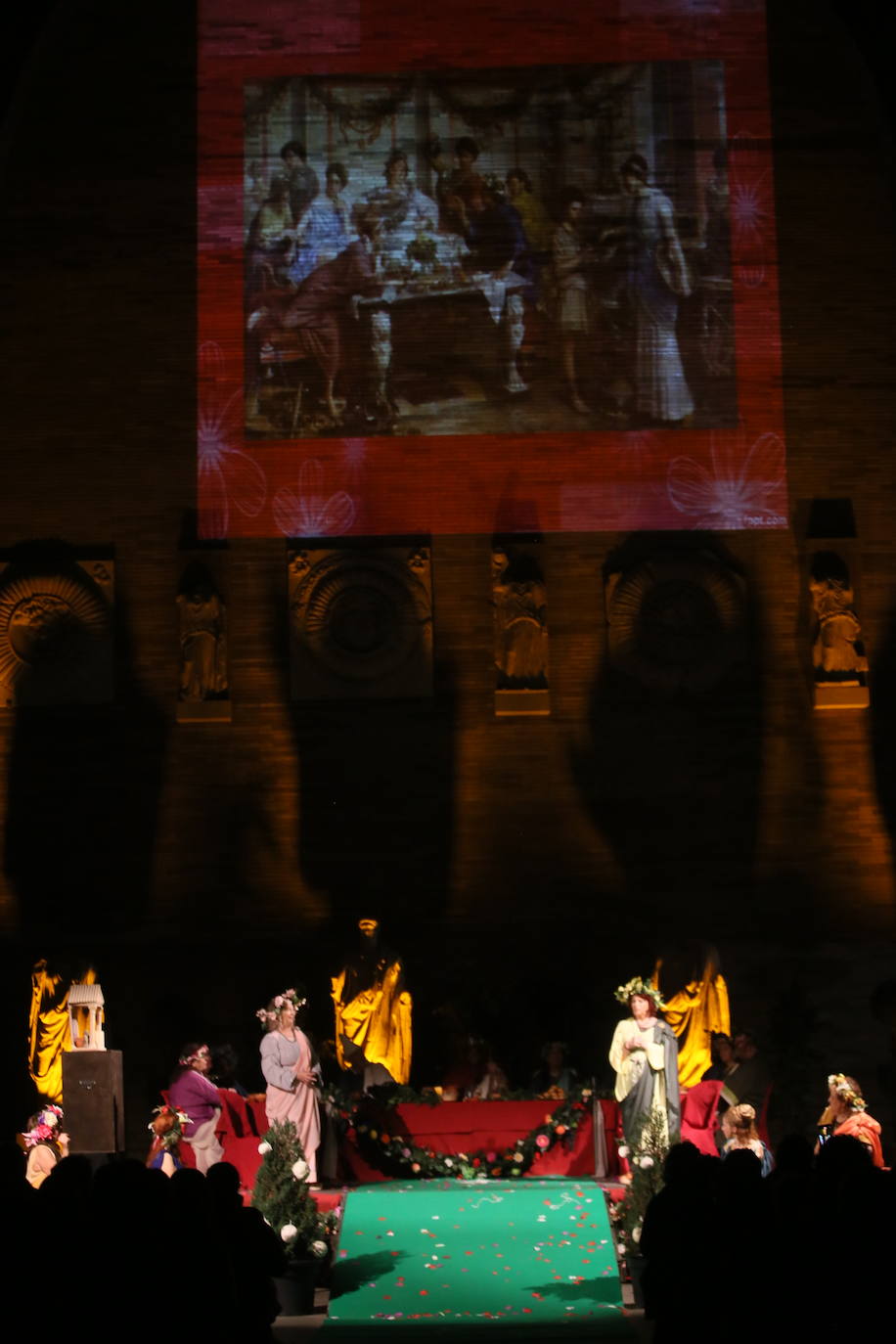 Fotos: El Museo Nacional de Arte Romano recrea los festejos de Saturnalia