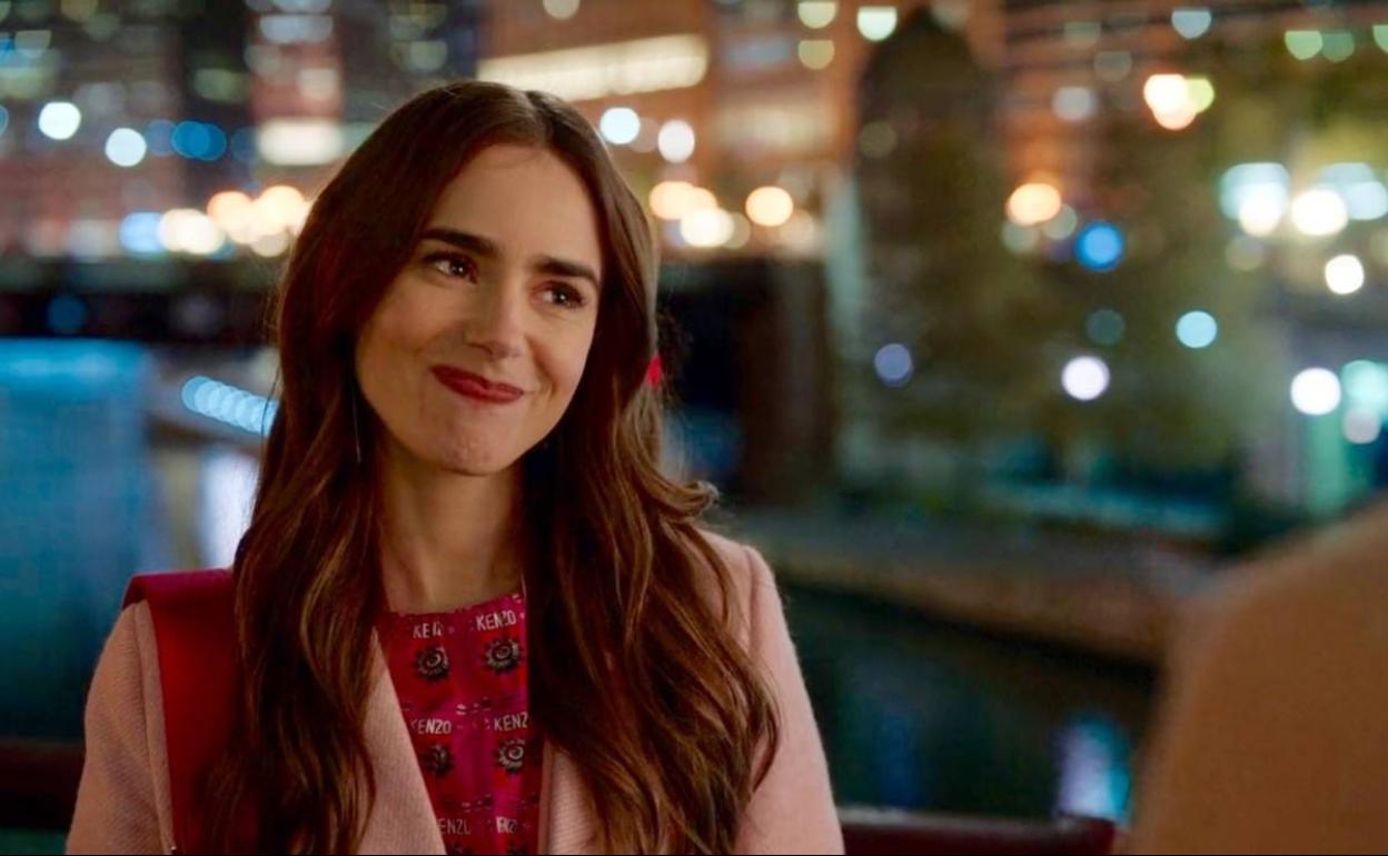 Lily Collins en 'Emily in Paris'. 