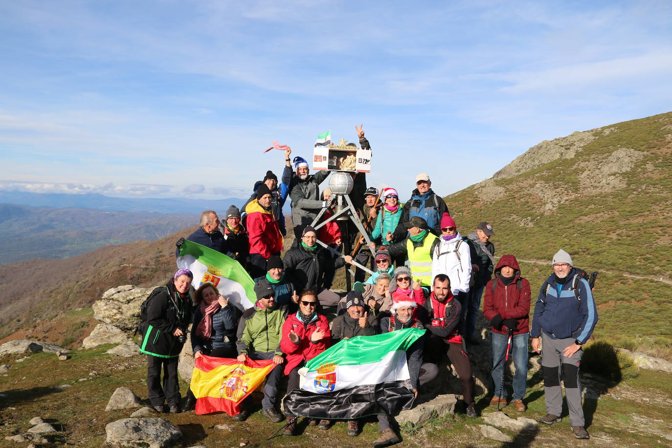 El club Michaelus llevó al Puerto de Honduras su belén