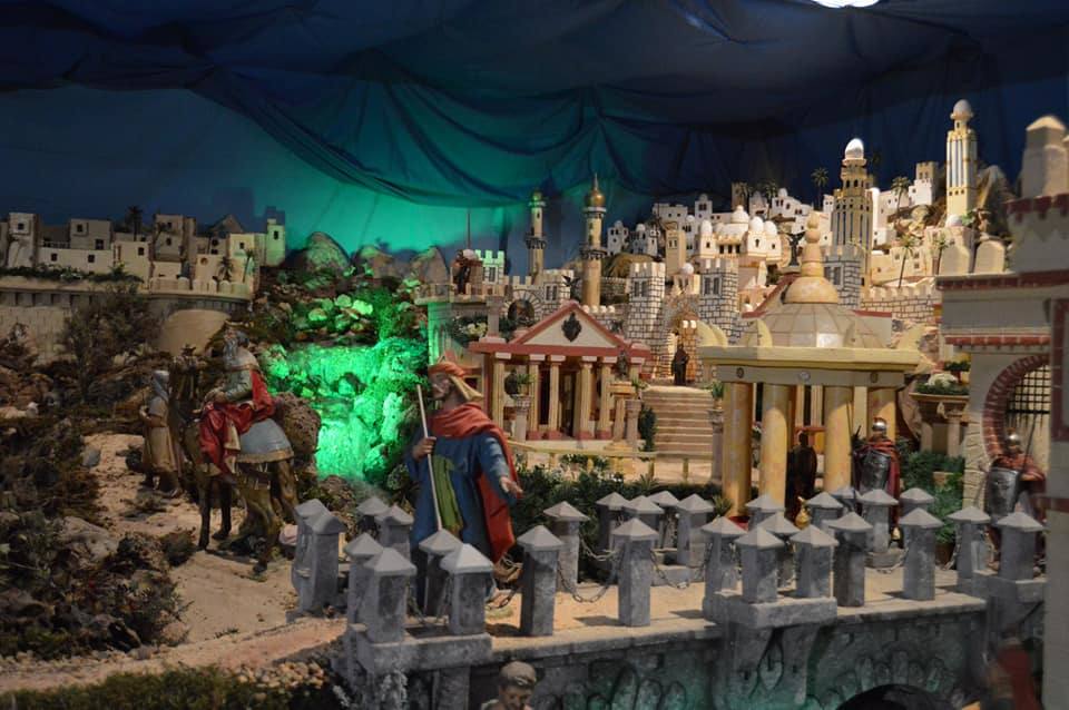 Belén artesanal de Bodonal de la Sierra. 