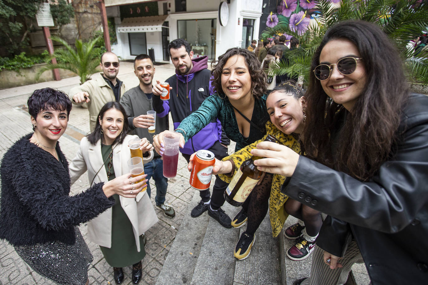 Fotos: Cañeo de Nochebuena en Cáceres