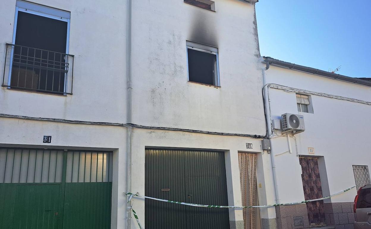 Un agricultor jubilado, el fallecido en el incendio de Miajadas