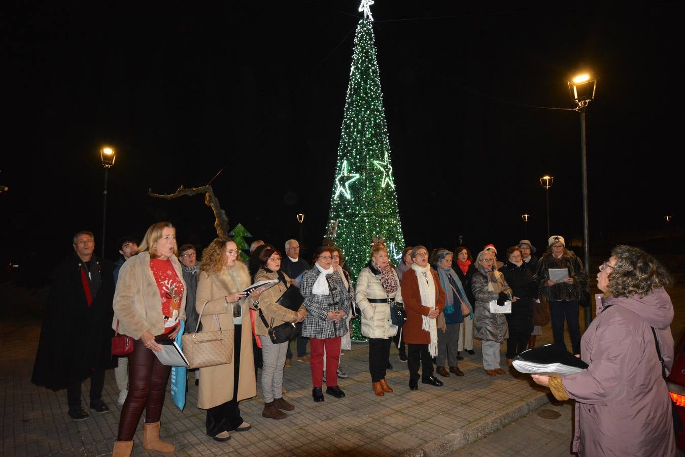 Fotos: Luces y música por Navidad en Fregenal