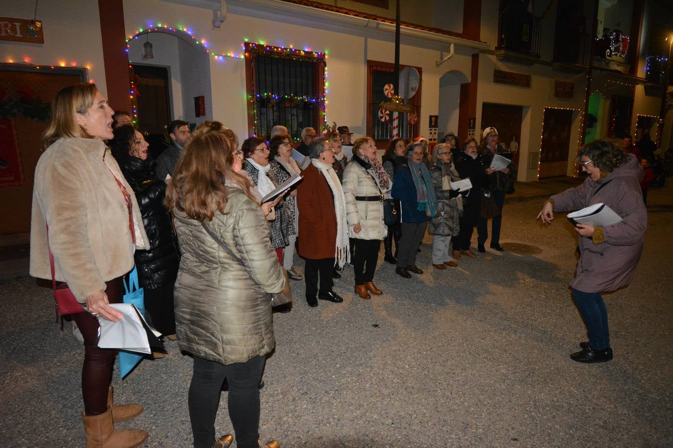 Fotos: Luces y música por Navidad en Fregenal