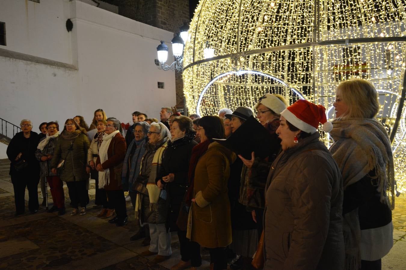 Fotos: Luces y música por Navidad en Fregenal