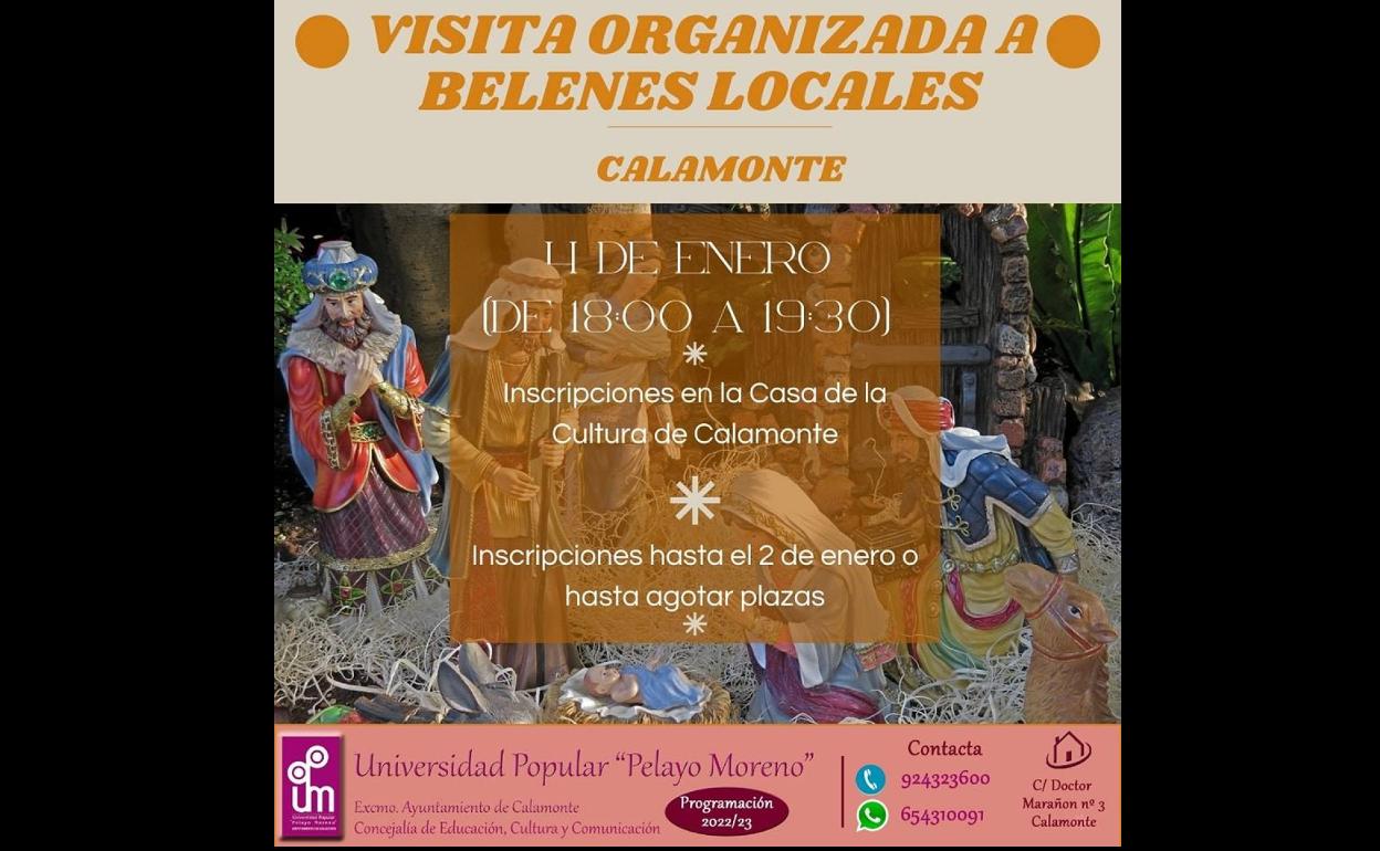 Visitas organizadas a los Belenes locales