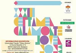 Fechas programadas para los concursos del Certamen Calamonte Joven 2023