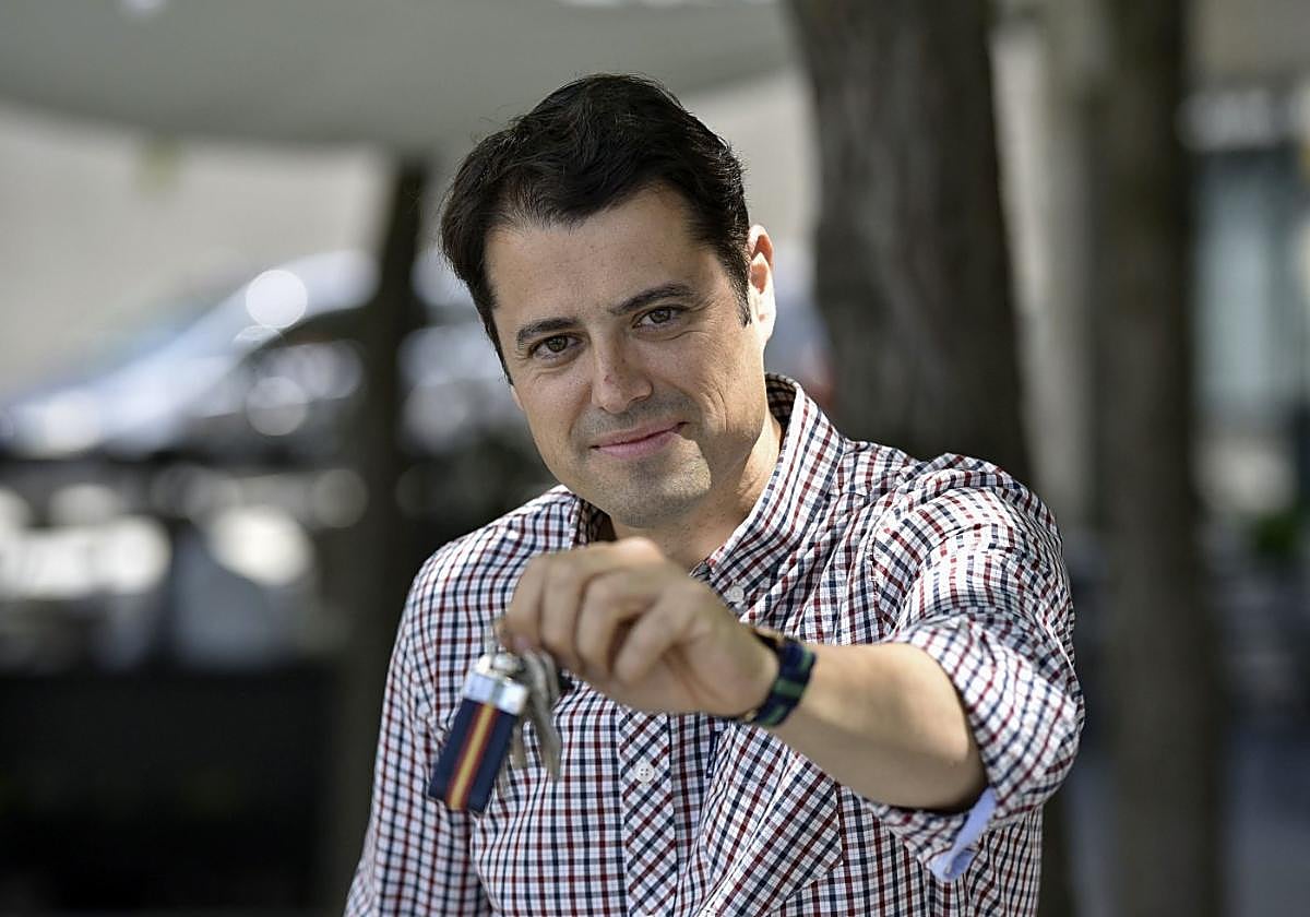 Alejandro Vélez, concejal no adscrito que preside 'Badajoz 5 Estrellas', en una imagen de archivo.