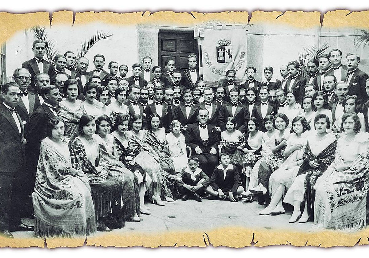 Fotografía de 1928 de la segunda etapa del Orfeón.